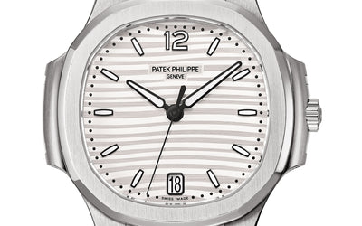 Patek Philippe Silver With White Dial