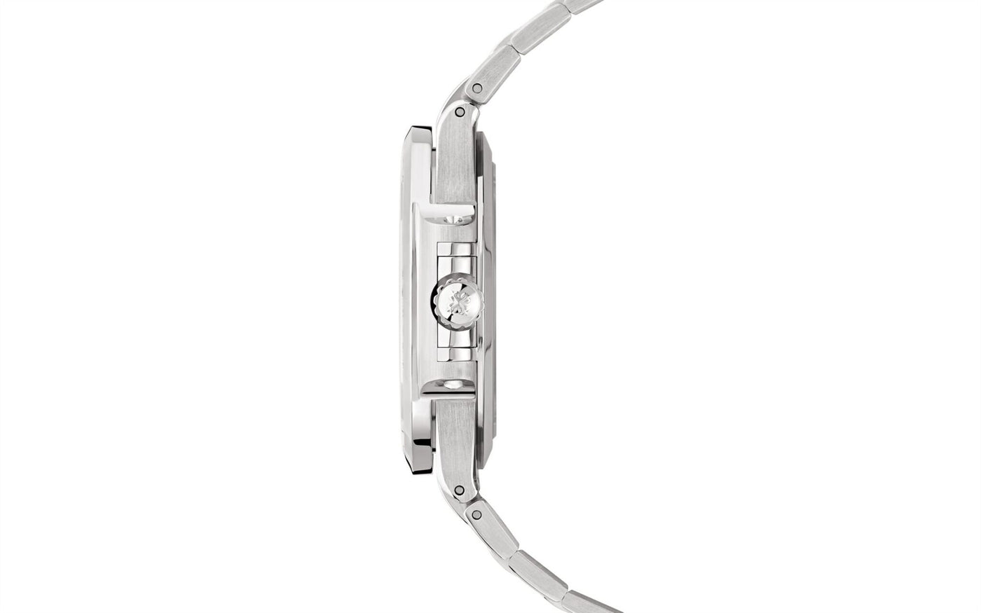 Patek Philippe Silver With White Dial