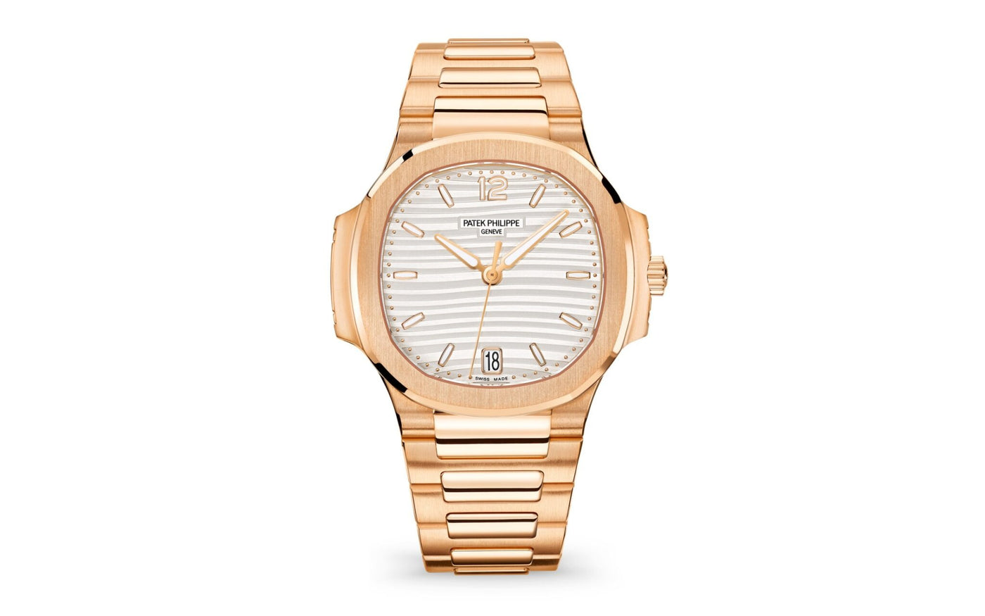 Patek Philippe Rose Gold With White Dial