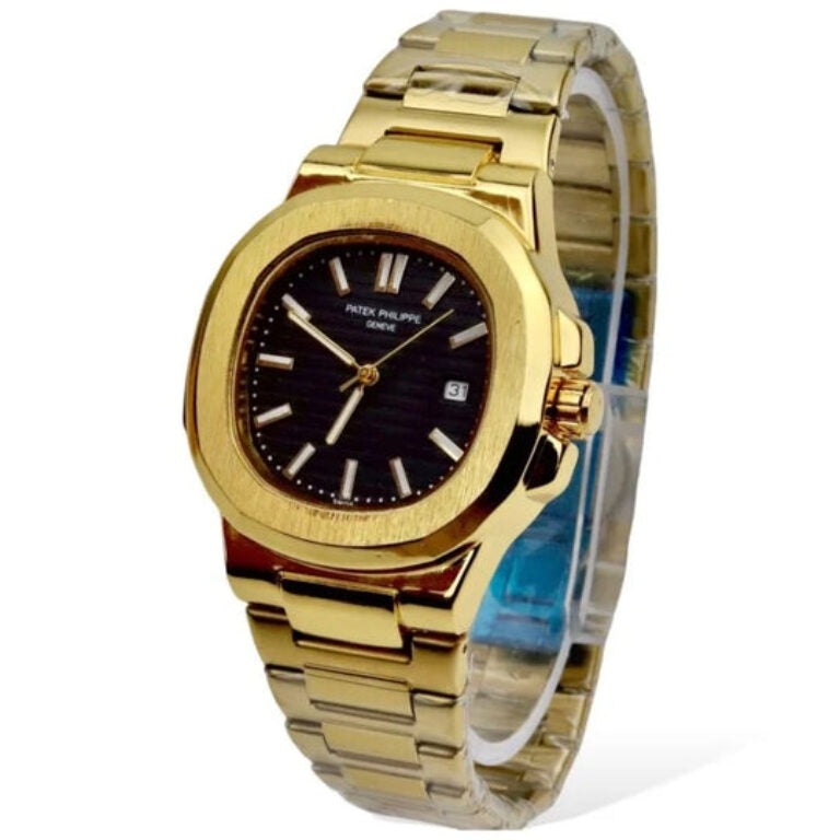Patek Philippe Golden With Black Dial